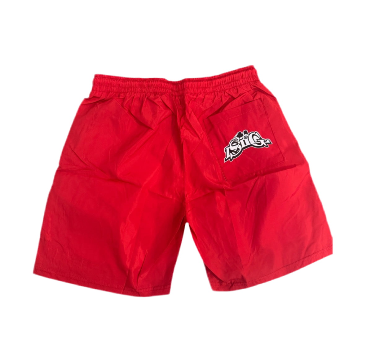 Red SMLG Shorts