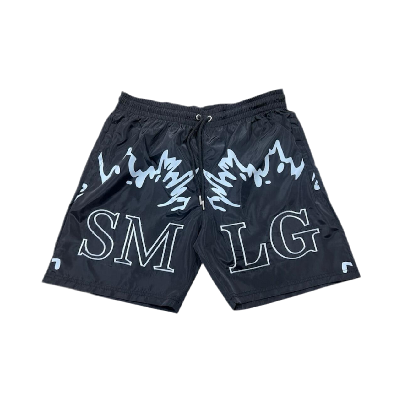 Black SMLG Shorts